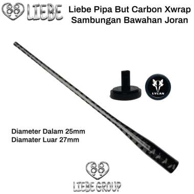 liebe bawahan joran pipa but carbon xwrap BUT CUP SHIMANO