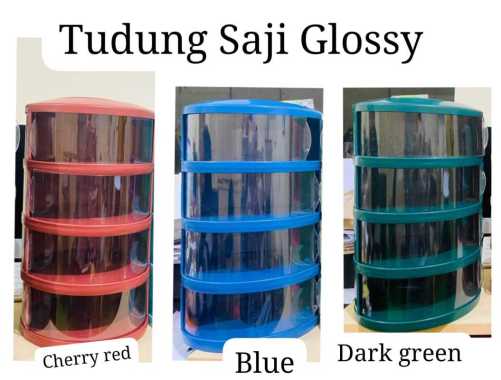Tudung saji 4 tingkat food grade/ Tudung Saji 4 Susun/ Food Storage 4 Layer / Rak Penyimpanan Makana