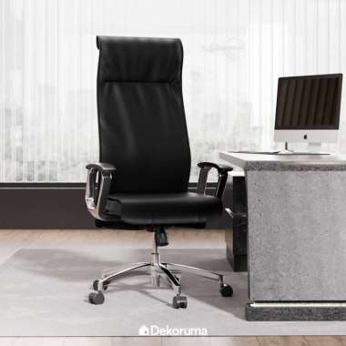 Dekoruma MILTON Kursi Kantor Manager Ergonomis / Kursi Kerja Mesh / Kursi Gaming - Hitam