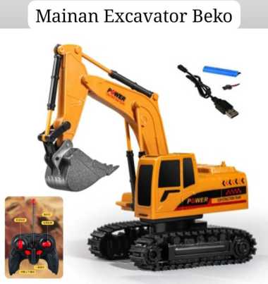 Mainan Excavator Remot control / Mainan Beko remot kontrol / Mainan RC Beko Remote control/Mainan RC