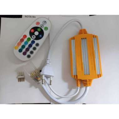 Connector Controller LED Selang Neon Flex RGB Remote/flaser neon flex