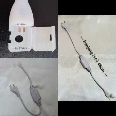 Soket Lampu Selang 2835 (Jepit) Besar