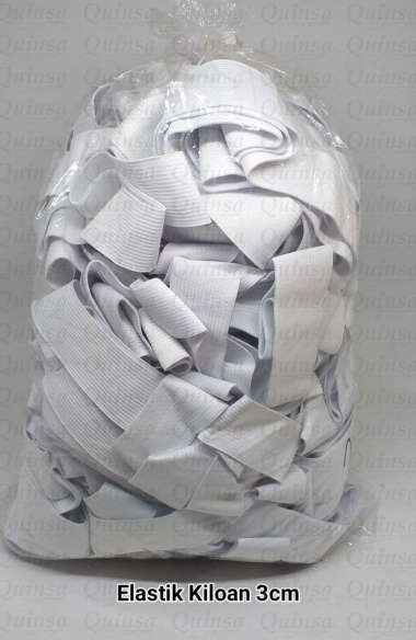 Karet Elastis Kiloan 1KG / Karet Celana Elastis Kiloan 1kg 3cm