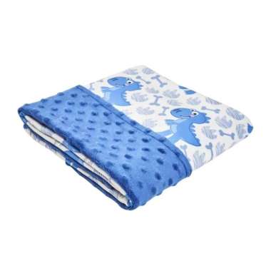 Cottonseeds Baby Blanket 75cm x 95cm/Selimut bayi Dinosaurus