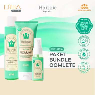 Hairoic by ERHA - Shampo Kondisoner Hair Mist Wangi Fresh & Manis Euphoria