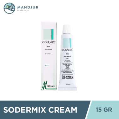 Sodermix Cream 15 gr - Merawat Scar atau Bekas Luka