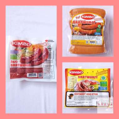 Sosis Bratwurst Kimbo Lada Hitam