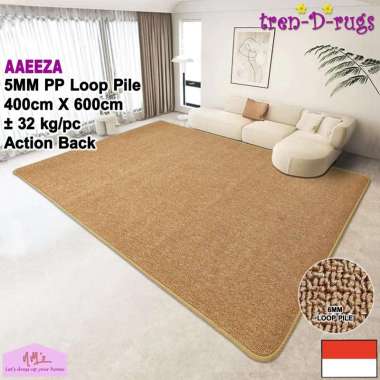 Karpet polos jumbo permadani tikar pameran sejadah sajadah musolah masjid lebar modern alas lantai r