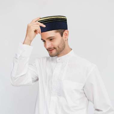 Songkok Peci BHS Masterpiece Tinggi 9 Motif Baginda 01 5