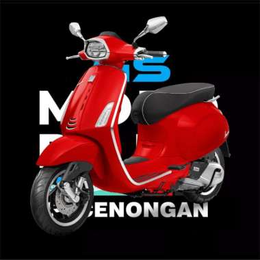 Vespa Sprint 150 I-GET ABS Sepeda Motor [VIN 2025/ OTR Jabodetabek] No Red Coraggioso Bogor