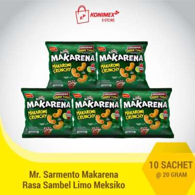 Mr Sarmento Makarena Rasa Sambel Limau 20 g 10 sachet