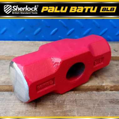 Palu Kepala Batu Godam Sherlock 8 Lb Standard Full (tanpa Gagang)