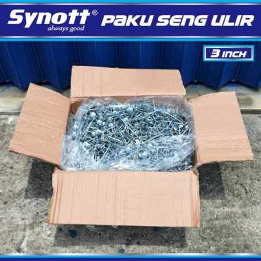 Paku Seng Ulir 3 inch Curah 20 kg per Dus