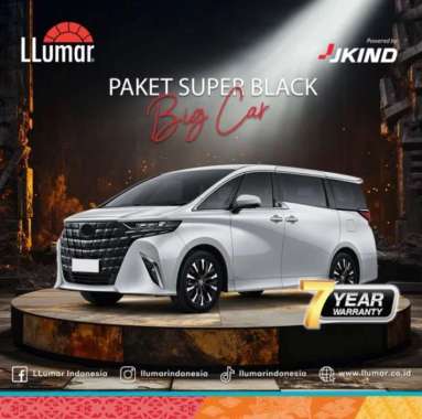 LLumar Window Film Super Black Kaca Film Mobil for Large Car Full Body