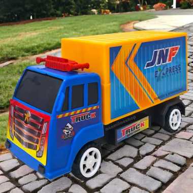 truk ekspedisi JNF Mainan mobil truck expedisi besar mainan anak truk dorong