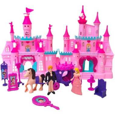 CASTLE PLAYSET Mainan Anak Rumah Rumahan ISTANA ANAK KASTIL BESAR HADIAH Cewek- KADO MAINAN ANAK