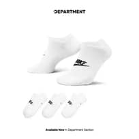 Kaos Kaki NIKE SPORTSWEAR EVERYDAY ESSENTIAL NO-SHOW 3P DX5075100 ORIGINAL