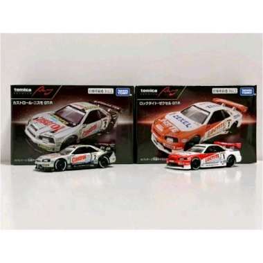 Tomica Premium Racing Castrol Nismo GT-R & Loctite Zexel GT-R Loctite Zexel