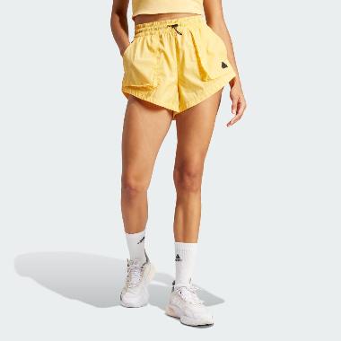 adidas Women Shorts Cargo Summer City Escape Celana Pendek Wanita [IS0662] A/XL Semi Spark