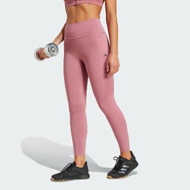 adidas Women Training Tights Optime Luxe Legging Fitness Wanita [IX0202] A/S Preloved Crimson