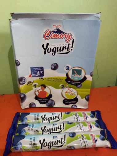 Promo Harga Cimory Squeeze Yogurt Blueberry 120 gr - Blibli