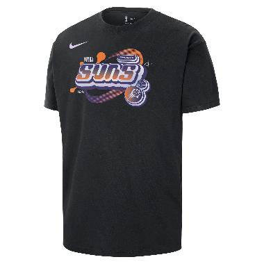 NIKE Men Basketball Phoenix Suns Courtside NBA Max90 T-Shirt Kaos Basket Pria [FV9584-010] S Black