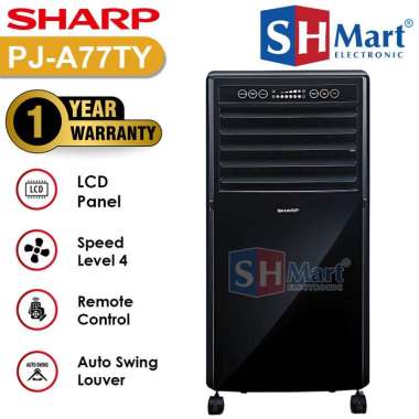 AIR COOLER SHARP PJ-A26MY / PJ-A36TY / PJ-A55TY / PJ-A77TY GARANSI RESMI 7 LITER WITH REMOTE