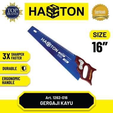 Hasston Gergaji Tangan / Gergaji Potong Plat Biru (1262) 16 inch