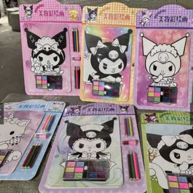 DIY Make Up Painting Mainan anak Make up Painting Make up DIY mainan mewarnai merias wajah