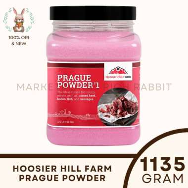 Hoosier Hill Farm Prague Powder #1 Tinted Cure Pink Curing Salt Quick Cure USA 1135 Gram