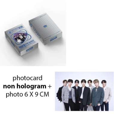 photocard ENHYPEN GGU GGU PACKAGE 2024 2sisi 55pcs agk101 PC nonhologram + foto 2r