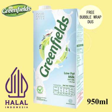 Promo Harga Greenfields UHT Low Fat 1000 ml - Blibli