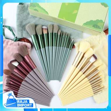 Raja Import K5484 Kuas Make Up Set 13PCS / Alat Make Up / Kosmetic Brush / Make Up Tools / Brush Mak