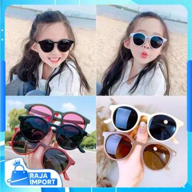 Raja Import F5477 Kacamata Fashion Anak Unisex / Kacamata Anak / Kacamata Hitam Anak / Kacamata Impo