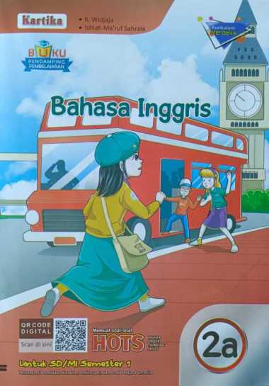 Buku LKS KARTIKA SIMPATI GRAHADI SD/MI Kelas 2 Merdeka Ganjil 2024/2025 - Original B. Inggris