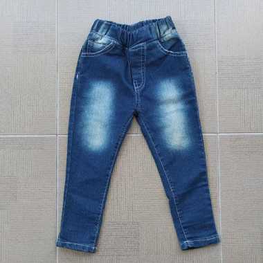ACS Celana Joger Cargo Anak Cowok Cewek Laki-Laki Perempuan 8-12 Tahun CP SIZE 6 DENIM NAVY