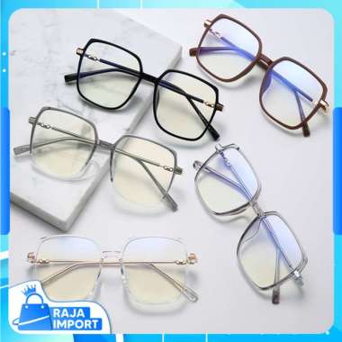 Raja Import F5651 Kacamata Fashion Wanita Korea / Kacamata Anti Radiasi / Eyeglasses Anti UV / Kacam