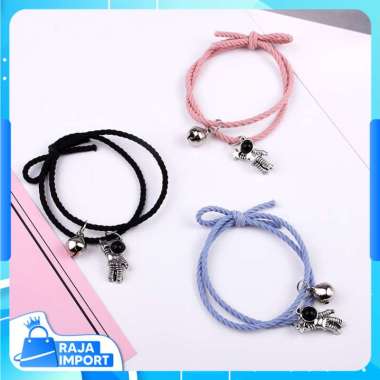 Raja Import G5278 (2PCS) Gelang Couple Pelangi / Gelang Gaya Korea Persahabatan / Gelang Couple Best
