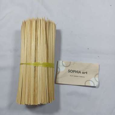 TUSUK SATE (1KG) AYAM KAMBING BAMBU BULAT RUNCING HALUS BERSIH PENTOL CILOK SOSIS DAGING TUSUKAN 100