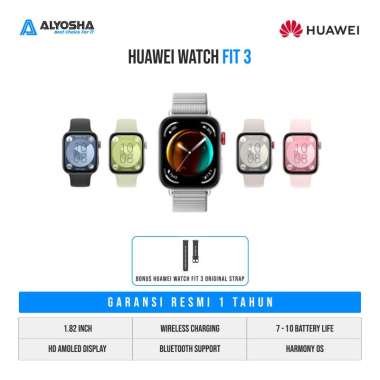 HUAWEI WATCH FIT 3 BLACK