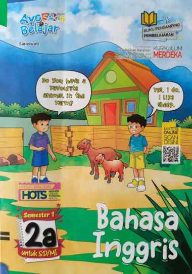 Buku LKS SEKAR GRAHA PUSTAKA SD/MI Kelas 2 Merdeka Ganjil 2024/2025 - Original B. Inggris