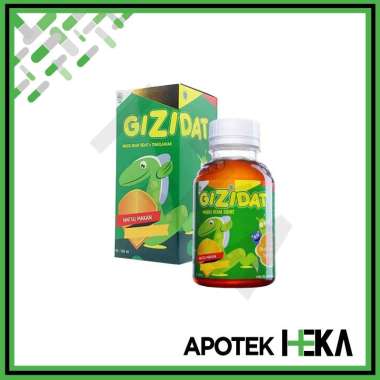 Madu Gizidat 130 ml - Penambah Nafsu Makan dan Berat Badan Anak & Bayi