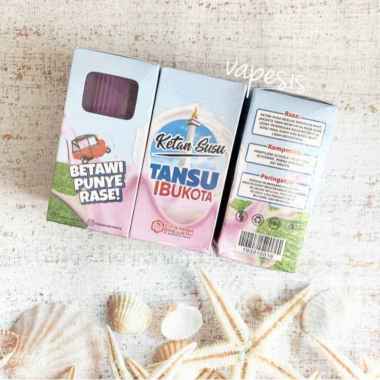 Tansu Ibukota Ketan Susu 3mg 6mg 60ml Milk Creamy Cita Rasa Brew 9mg