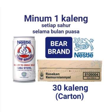 Promo Harga Bear Brand Susu Steril 189 ml - Blibli