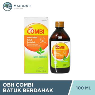 Combiphar Menthol OBH Combi Batuk Berdahak Sirup [100 mL]