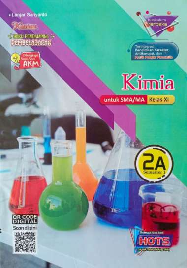 Buku LKS KHARISMA PUTRA NUGRAHA SMA/MA Kelas 11 Merdeka Ganjil 2024/2025 - Original Kimia