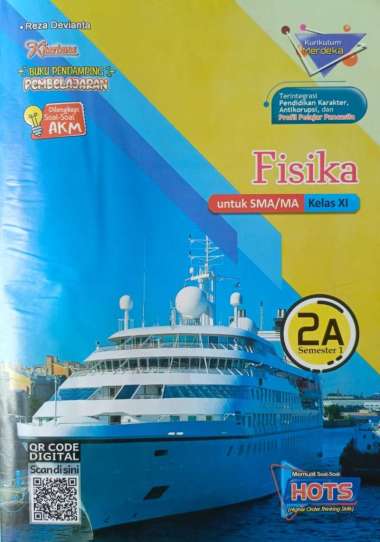 Buku LKS KHARISMA PUTRA NUGRAHA SMA/MA Kelas 11 Merdeka Ganjil 2024/2025 - Original Fisika