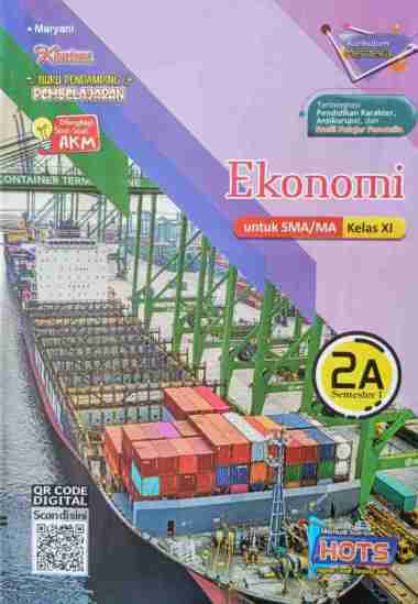 Buku LKS KHARISMA PUTRA NUGRAHA SMA/MA Kelas 11 Merdeka Ganjil 2024/2025 - Original Ekonomi
