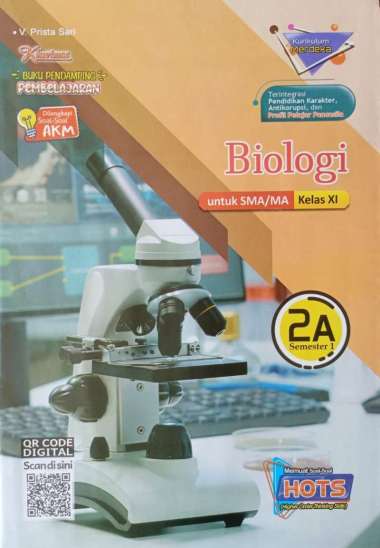 Buku LKS KHARISMA PUTRA NUGRAHA SMA/MA Kelas 11 Merdeka Ganjil 2024/2025 - Original Biologi