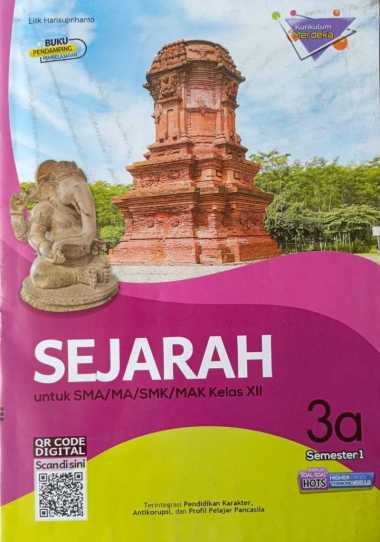 Buku LKS PUTRA NUGRAHA SMA/MA Kelas 12 Merdeka Ganjil 2024/2025 - Original Sejarah